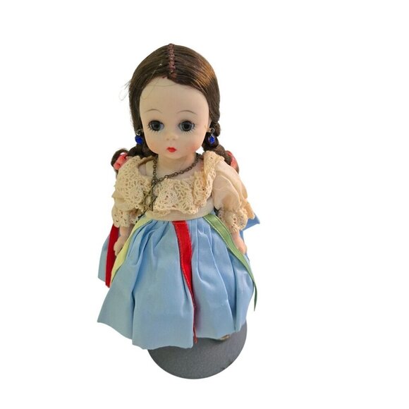 Vintage 1960s Madame Alexander Isreal Doll 8" Bendable Knees Stand Included - Picture 1 of 6